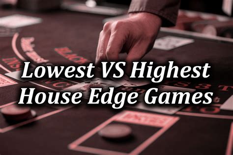 lowest house edge casino games|House Edge of Casino Games Compared .